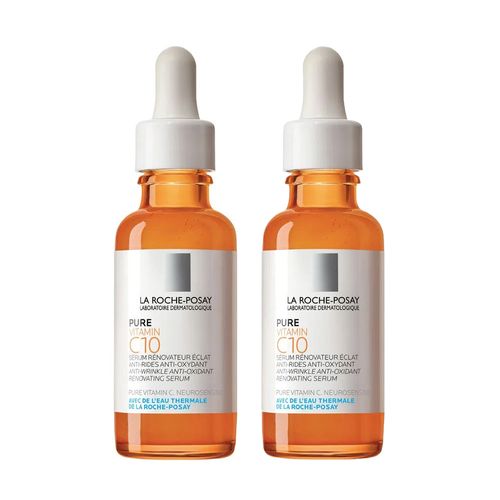 Combo La Roche Posay Serum Pure Vitamin C 2 unidades