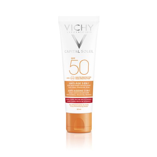 Protector Solar Facial Vichy Ideal Soleil Antiage Fps50 50ml