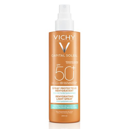 Protector Solar Spray Corporal Vichy Ideal Soleil Beach Fps50 200ml