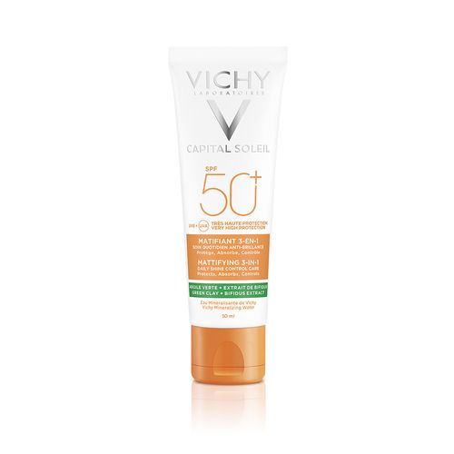 Protector Solar Facial Vichy Ideal Soleil Antiacne 3 en 1 Fps50 50ml