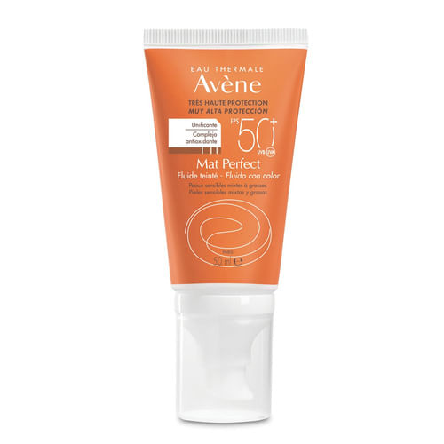 Protector Solar Facial Avene Mat Perfect Color Fps50 50ml
