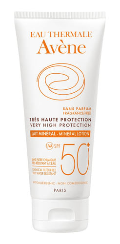 Protector Solar Facial Avene Leche Mineral Fps50 100ml