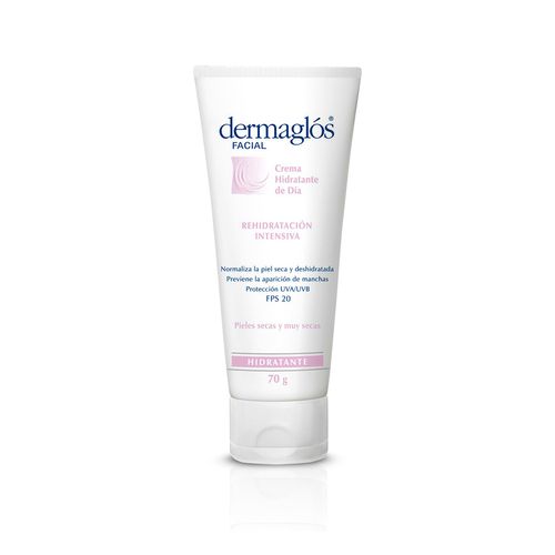Crema Facial Dermaglos Rehidratacion Intensiva 70g