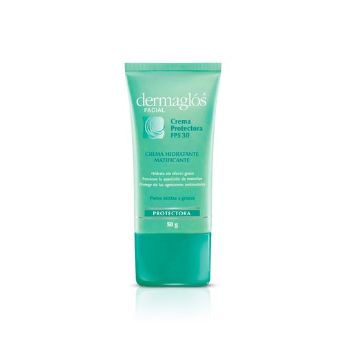 Crema Facial Matificante Dermaglos Protectora 50g