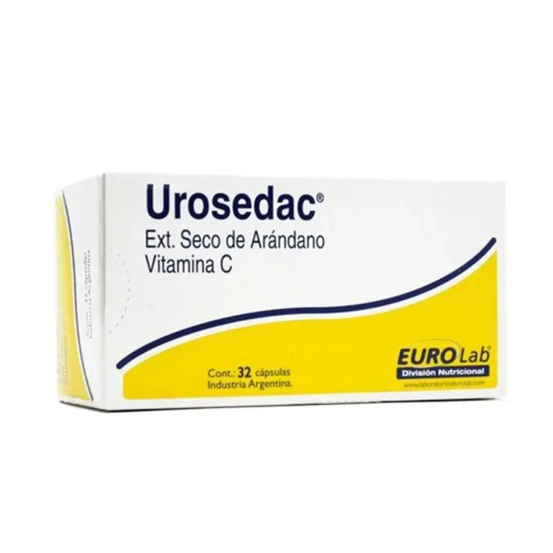 Suplemento Dietario Eurolab Urosedac 32 Caps-1752147023429