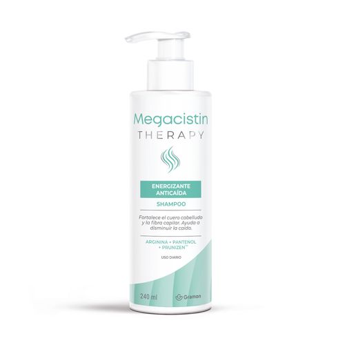 Shampoo Energizante Anticaida Megacistin Therapy 200ml