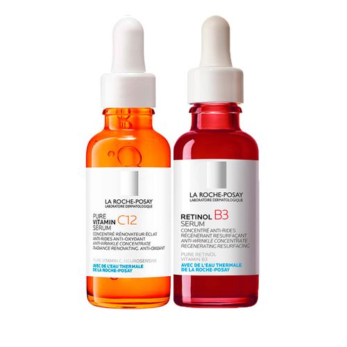 Combo La Roche Posay Moleculas Pure Vitamin C12 y Retinol B3