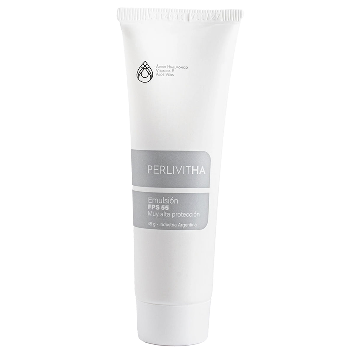 Protector Solar Facial Perlivitha Fps50 55gr Perlivitha Solar Emu Fps 55 45G