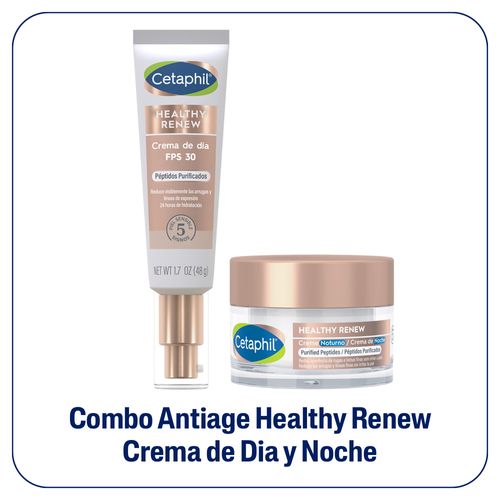 Combo Cetaphil Healthy Renew Crema Dia y Noche