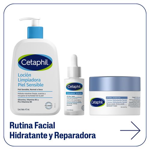 Combo Cetaphil Facial Hidratante y Reparador 3 unidades