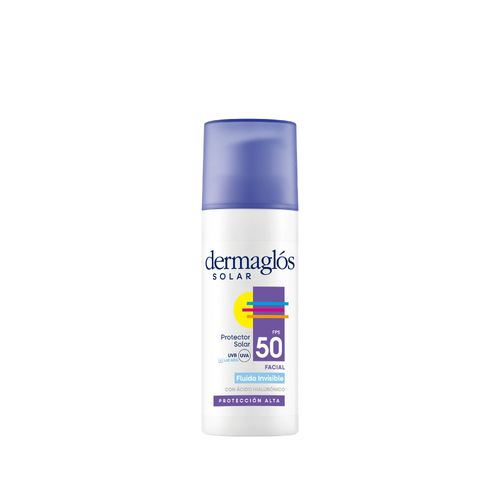 Protector Solar Facial Dermaglos Fluido Fps50 50ml