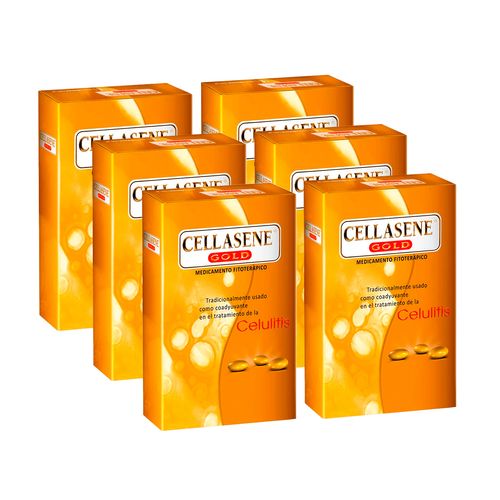 Tratamiento Anti Celulitis Cellasene Gold 180 Capsulas