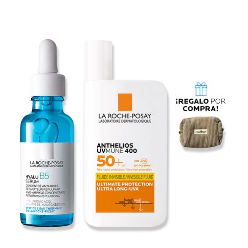 Combo La Roche Posay Anthelios UV Mune 400 y Hyalu B5 Serum 30ml