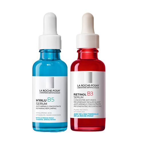 Combo La Roche Posay Moleculas Hyalu B5 y Retinol B3