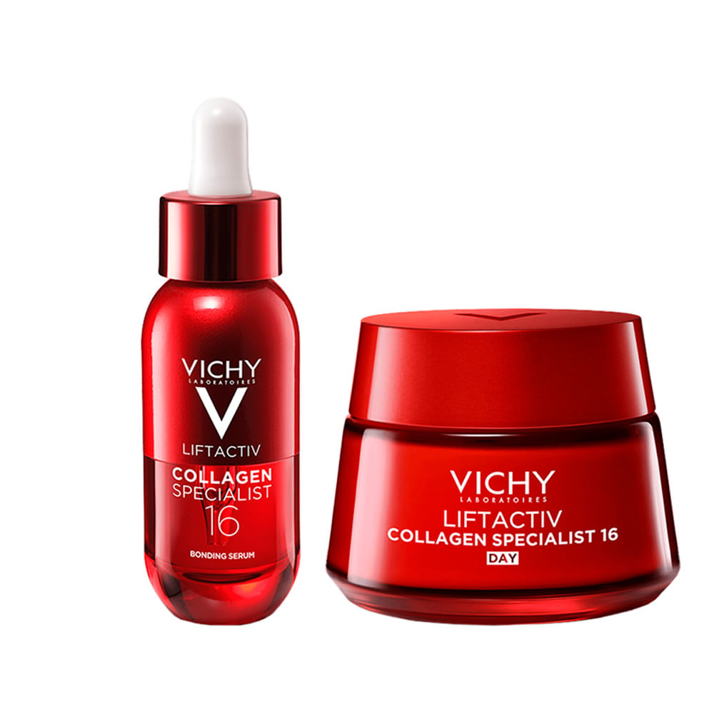 Combo Vichy Serum Collagen 16 y Crema Liftactiv Collagen Vichy Set Collagen 16 Ser + Crem