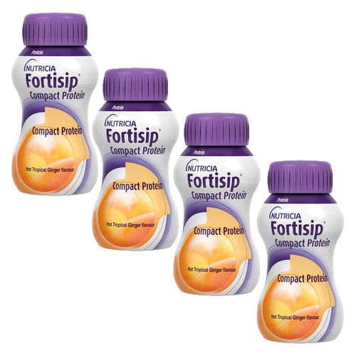 Suplemento Nutricional Fortisip Compact Ginger 4x125ml
