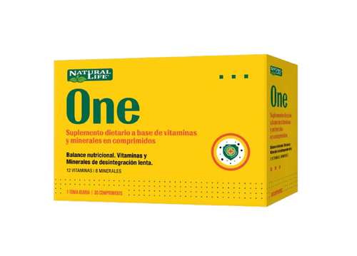 Suplemento Multivitaminico Naural Life One 30 Comprimidos