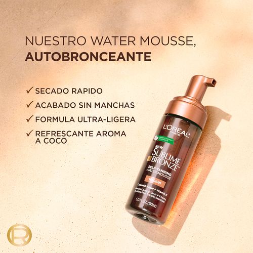 Mousse Autobronceante Sublime Bronze Loreal Paris 150ml