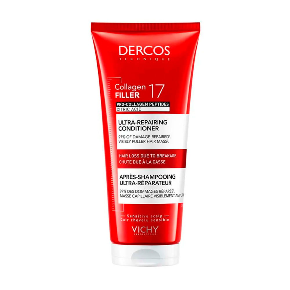 Acondicionador Vichy Dercos Collagen Filler 17 200ml Vichy Decos Ac Collagen 17