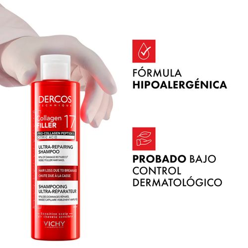 Shampoo Vichy Dercos Collagen Filler 17 200ml