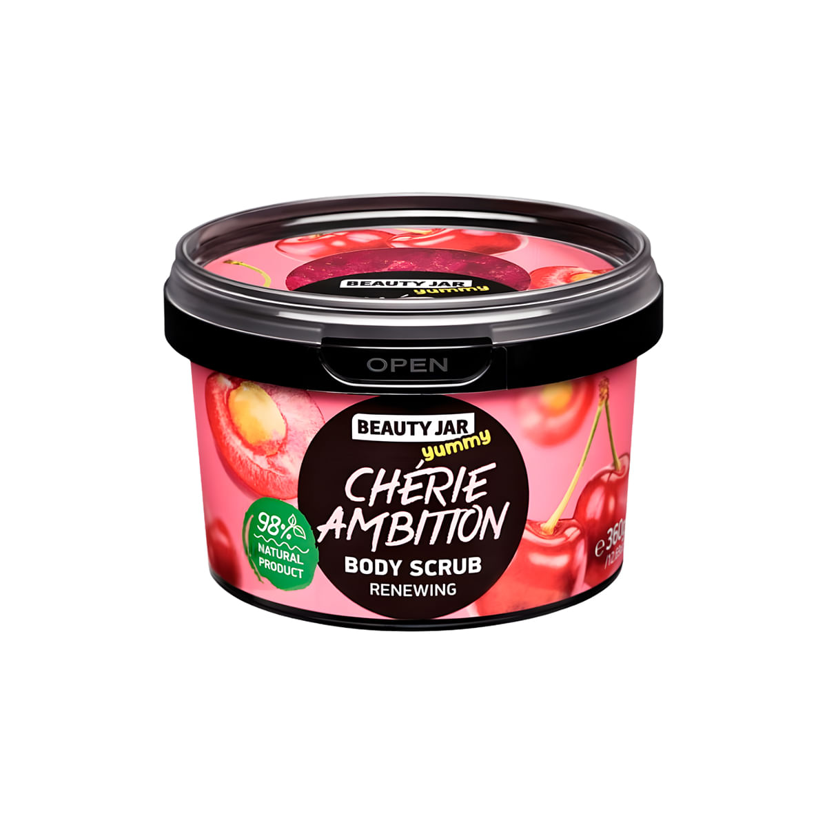 Exfoliante Corporal Beauty Jar Cherie Ambition Cereza 360Gr Beauty Jar Body Scrub Cherie