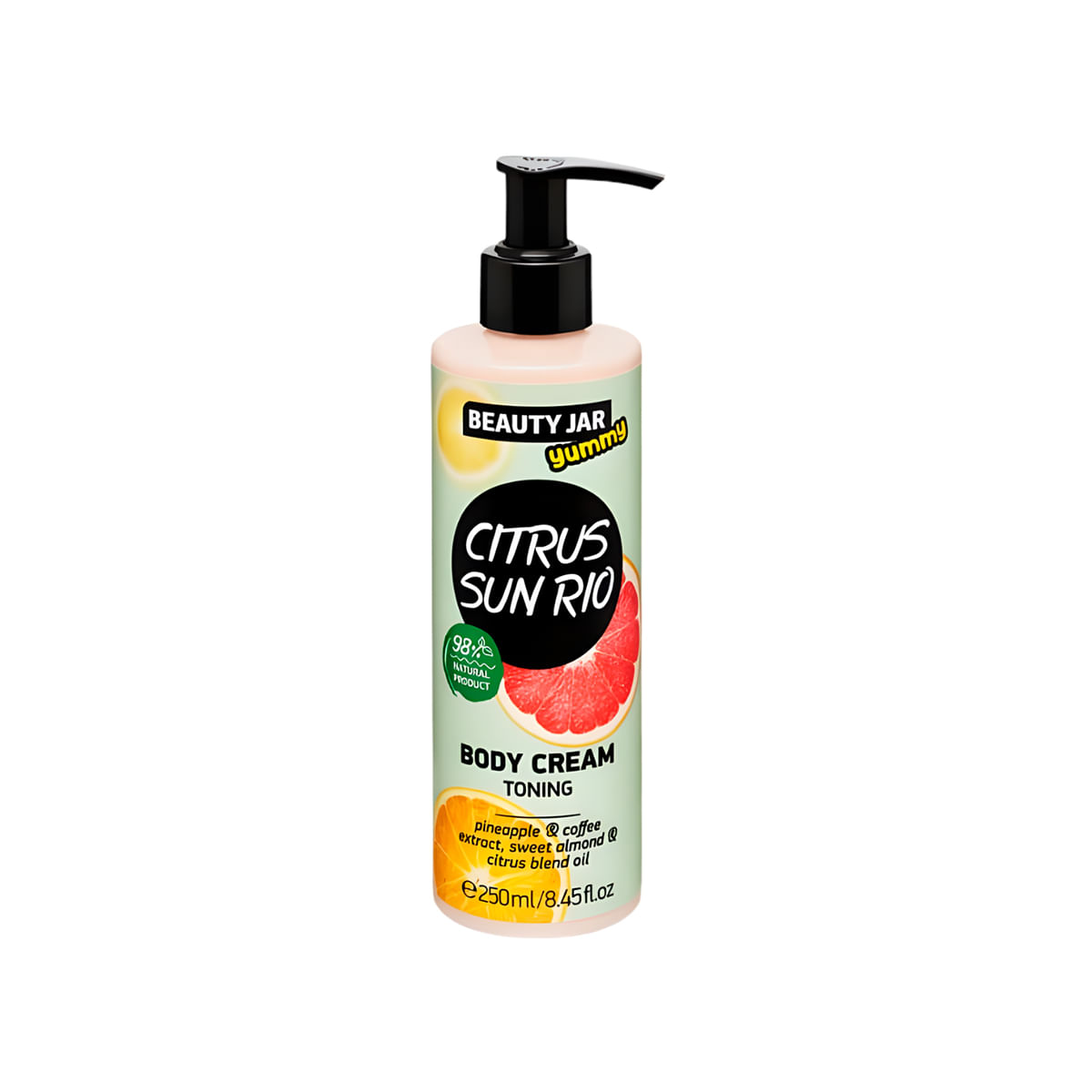 Crema Corporal Tonificante Beauty Jar Citrus Sun Rio 250Ml Beauty Jar Body Cream Citrus