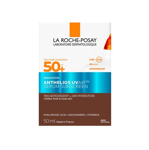 Protector Solar Facial La Roche Posay Anthelios Uv Air Tono Oscuro Fps50 50ml
