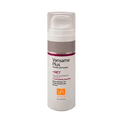 Crema Facial Vansame Plus + Retinol 50gr