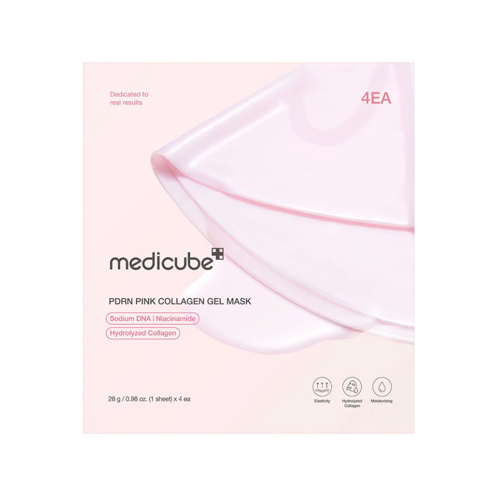 Mascarilla Gel Colageno Medicube Pdrn Pink Collagen Gel 1u Medicube Pdrn Pink Colagen Mask
