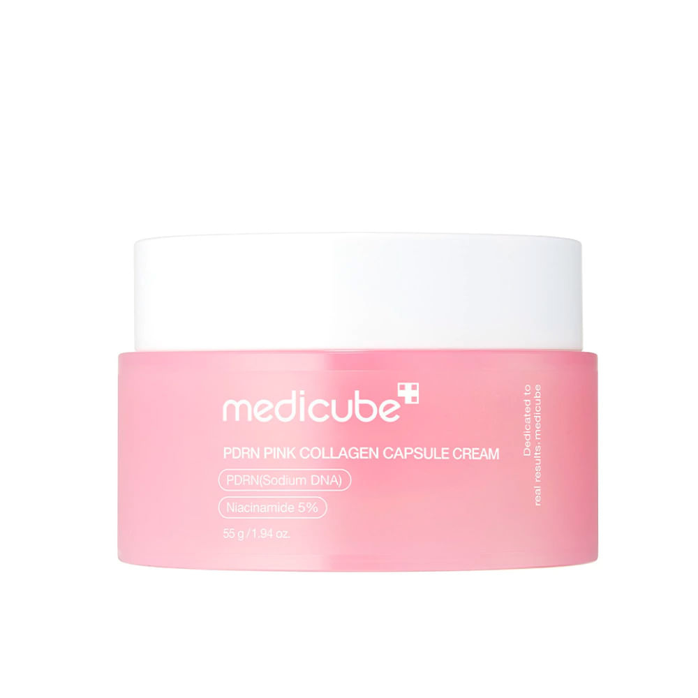 Crema Antiarrugas Medicube Pdrn Pink Collagen Capsule Cream Medicube Pdrn Pink Colagen Cr 55
