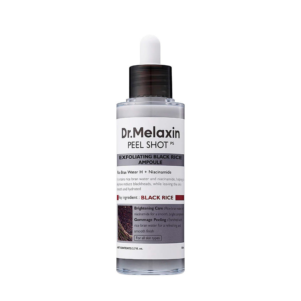 Ampolla Exfoliante Dr Melaxin Peel Shot Black Rice Ampoule Dr Melaxin Peel Shot Exf Black R
