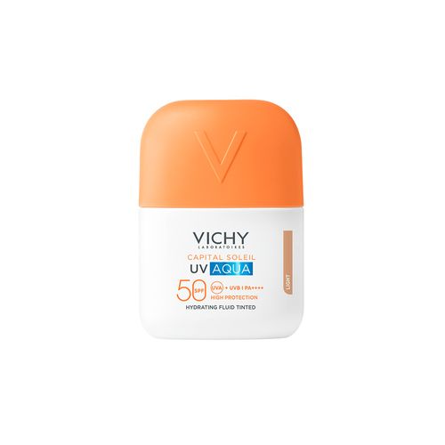 Protector Solar Facial Vichy UV Aqua Fluido Fps50 Tono Claro 50ml