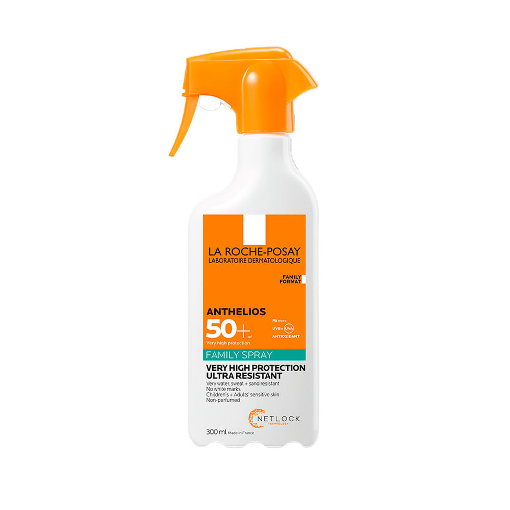 Protector Solar Corporal La Roche Posay Anthelios Spray Family F50 300ml Lrp Anthelios Sp F50 Family 300M