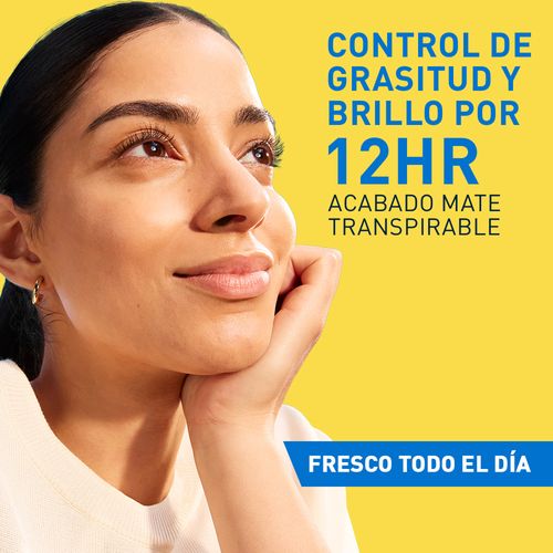 Protector Solar Facial Cerave Fluido Invisible F50 Oil Control 50ml