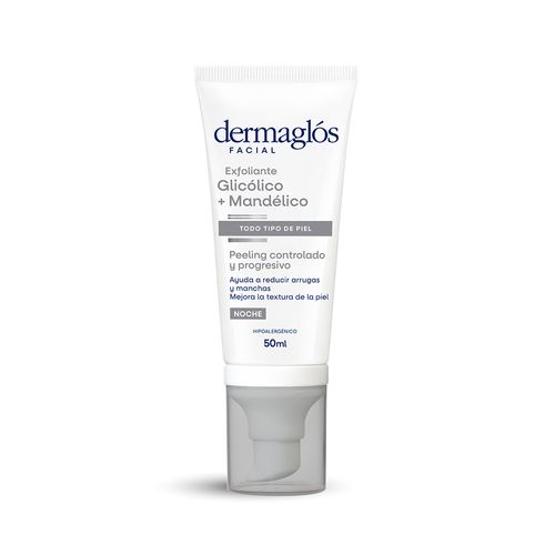 Exfoliante Facial Peeling Glicolico y Mandelico Dermaglos 50ml