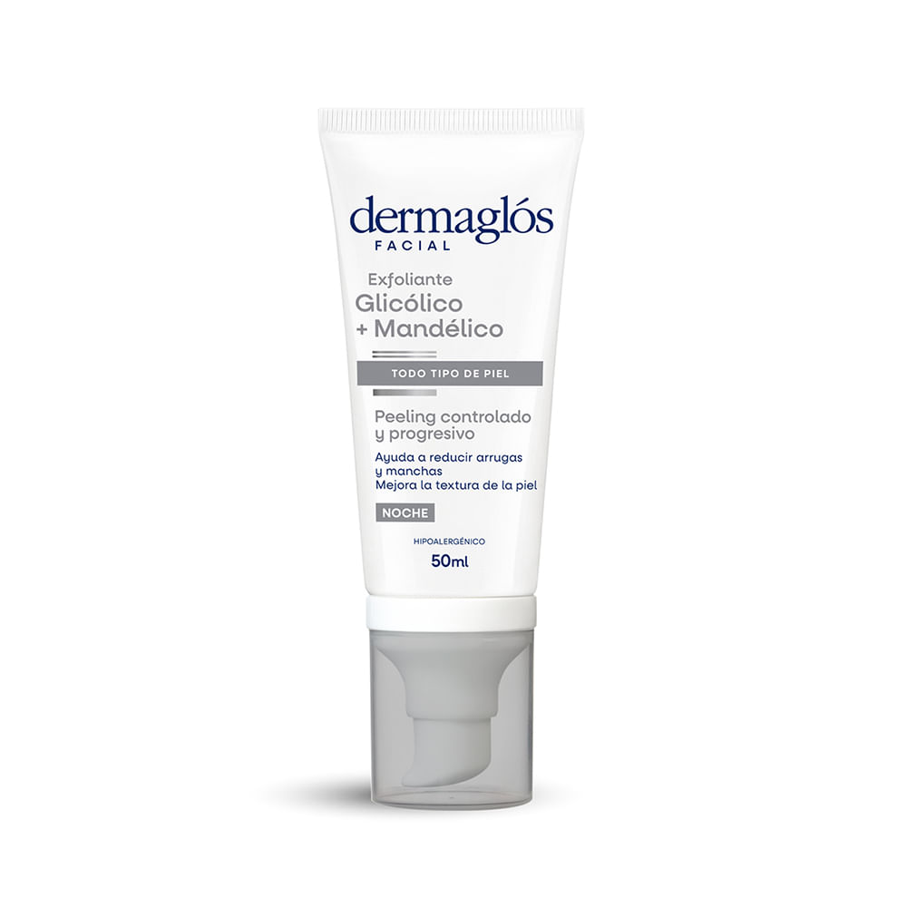 Exfoliante Facial Peeling Glicolico y Mandelico Dermaglos 50ml DERMAGLOS EXFO GLICO MANDELICO