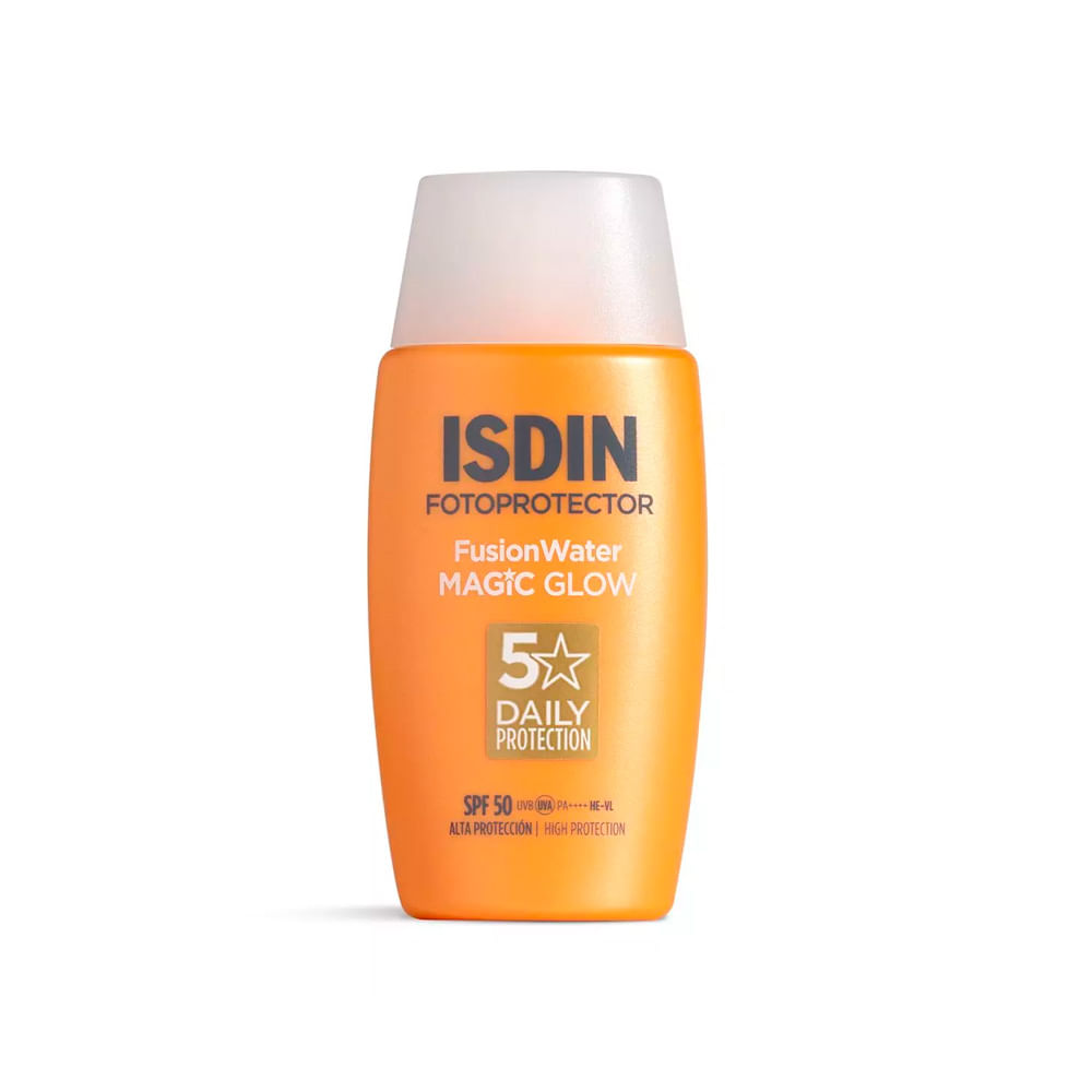 Protector Solar Facial Isdin Fusion Water Glow Fps50 50ml Isdin Fotop Fu Wat Glow F50