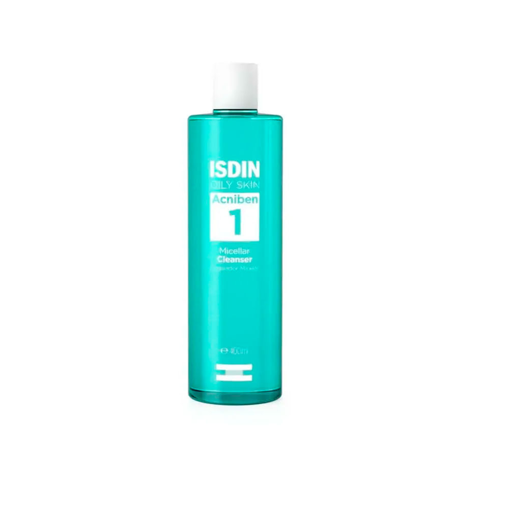 Agua Micelar Isdin Acniben 400ml Isdin Acniben Oil Skin Micelar