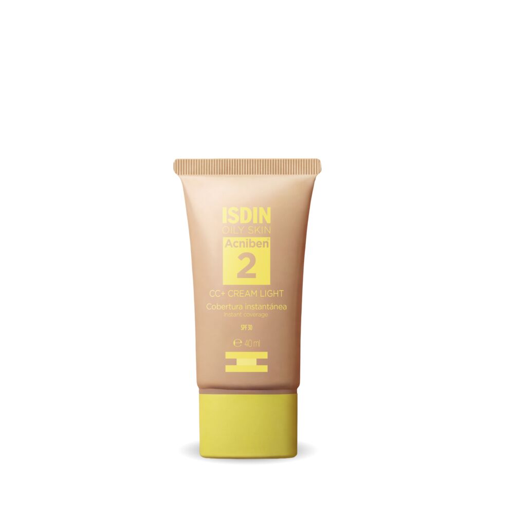 Crema Facial Isdin Acniben CC+ Light SPF30 40ml Isdin Acniben Oil Skin CC Light