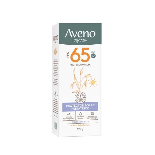 Protector Solar Pediatrico Aveno FPS 65 175gr